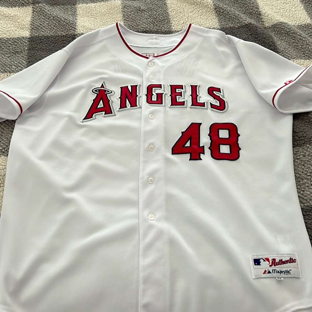 Authentic Angels Tori Hunter Jersey